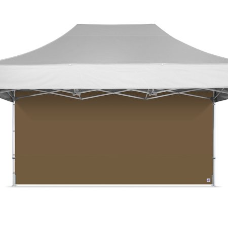 E-Z UP TAA Compliant Sidewall, 15' W x 15' H, Coyote Brown SWP3FXT15CB